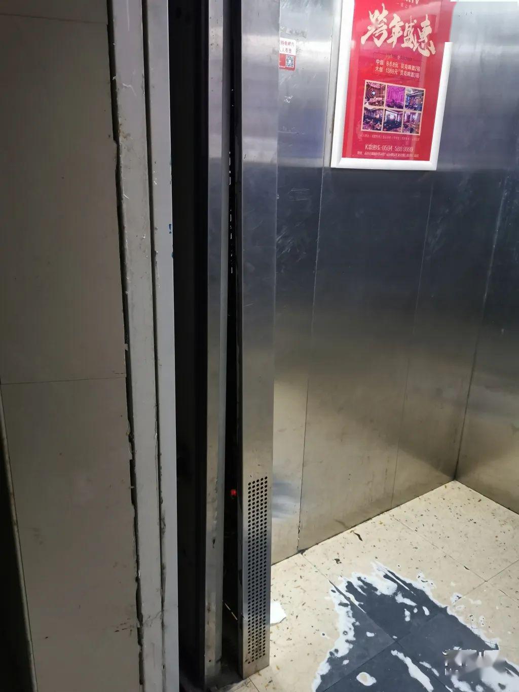 莆田某小区的恐怖电梯，这还能载人吗？