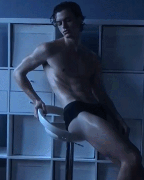 法兰西最美男模Pablo kaestli：身高191cm的男模内裤私照曝光
