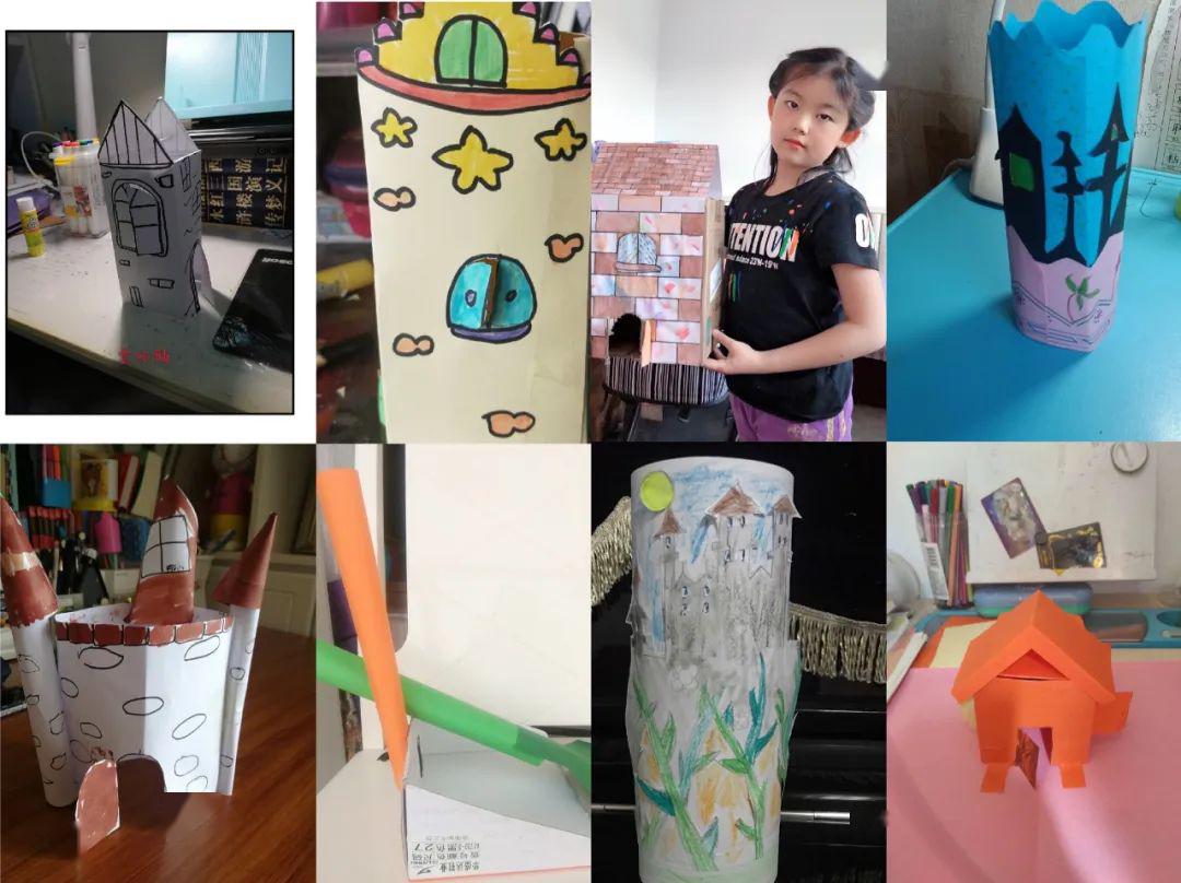 恒大小学宅家创意小达人美术作品展示