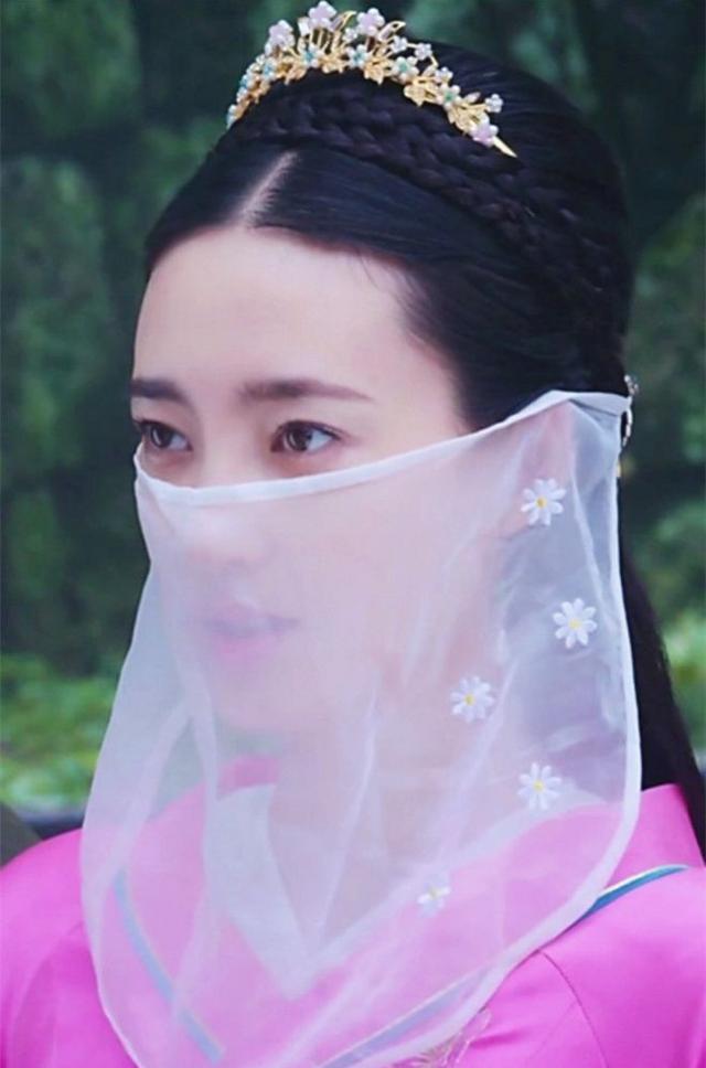 薄纱遮面的古装美人杨紫辨识度真高有三位没认出来