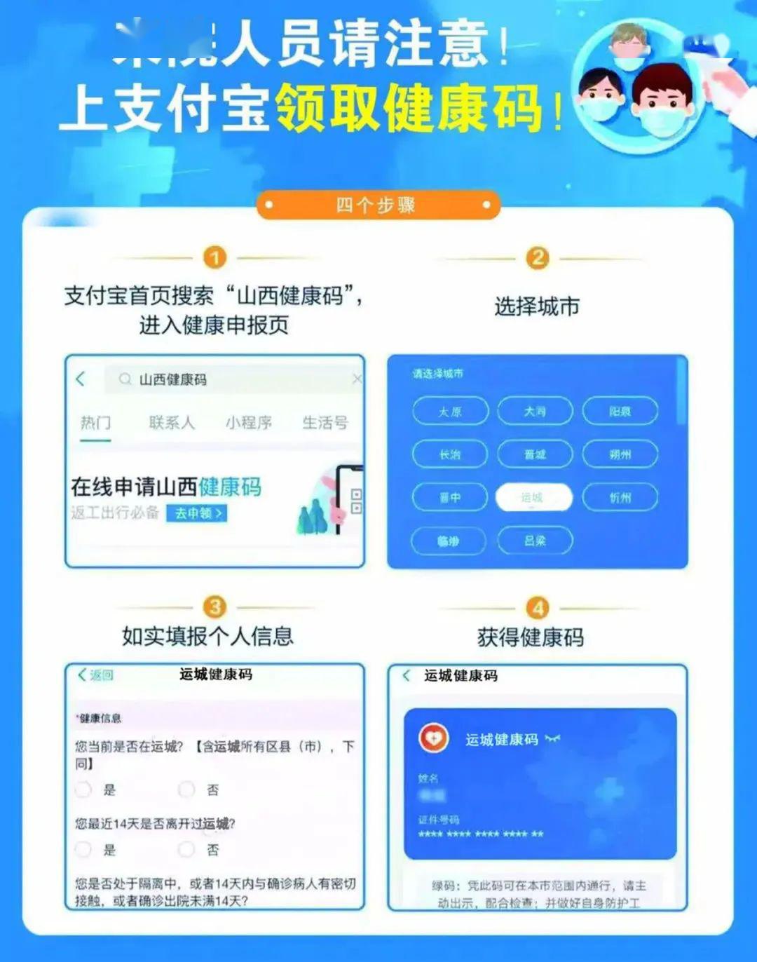 就诊请出示"健康码"——万荣县人民医院疫情防控期间就诊公告