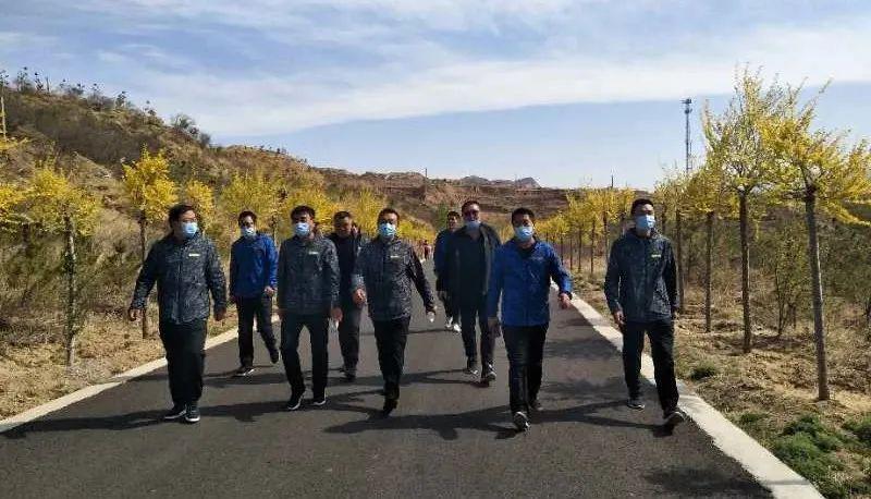 张家堡镇举行"民宿旅游"健步走活动