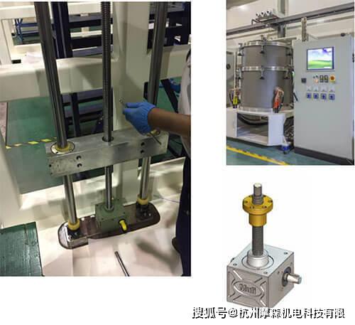 应用|THOMSON重载螺旋升降机的应用-杭州摩森机电科技有限公司