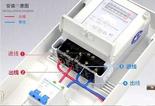 最齐全电表接线图初学电工看了都会接