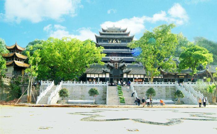 潼南大佛寺景区