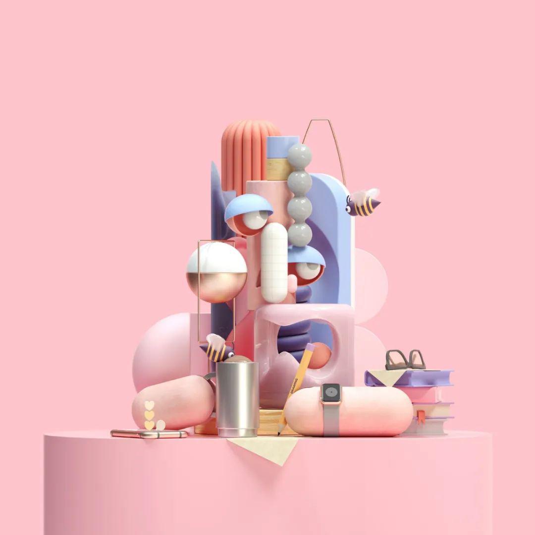 当毕加索用起c4d
