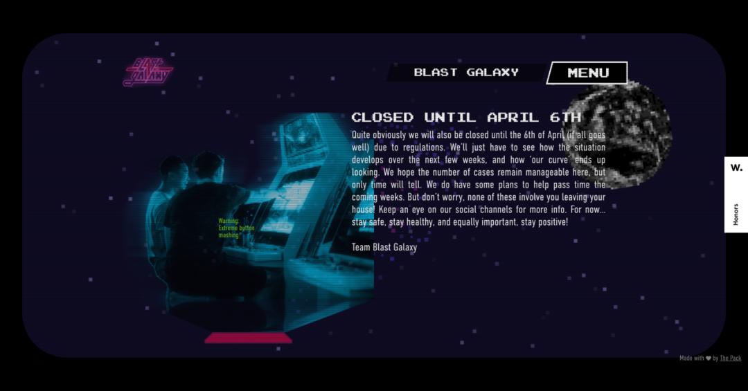 8个大胆的赛中变传奇世界网页游戏博朋克网页设计案例