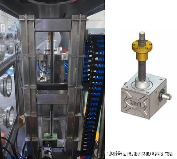 原创thomson重载螺旋升降机的应用杭州摩森机电科技有限公司