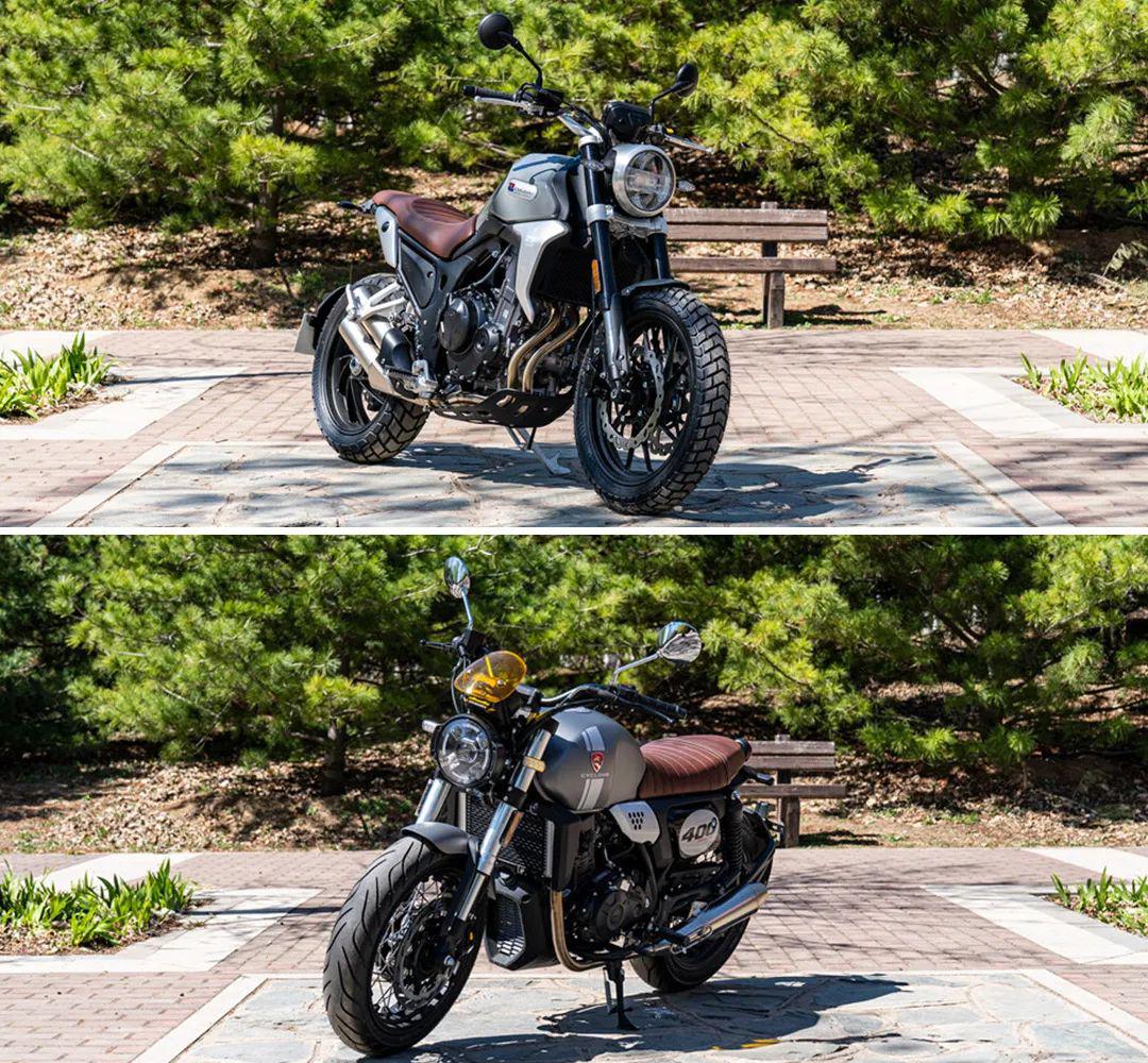 两款同为3.28万元的高颜值 中量级国产复古摩托车,你更中意谁?