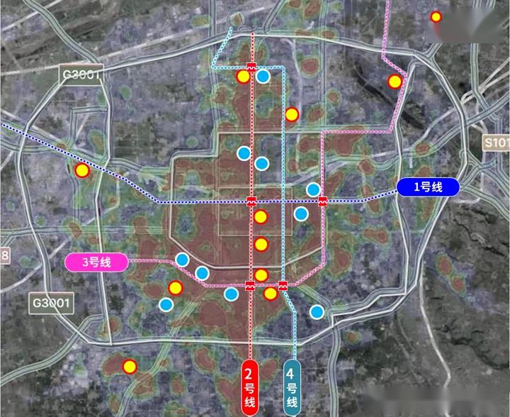 从小寨只有五个地铁出入口谈谈西安为何要加快地铁tod