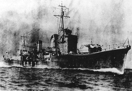 二战美军经典驱逐舰拉菲号所罗门群岛海战与日本战列舰同归于尽