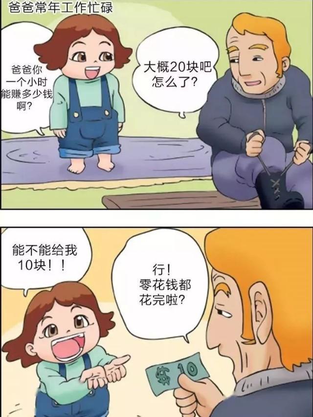 搞笑漫画:20块钱能干嘛