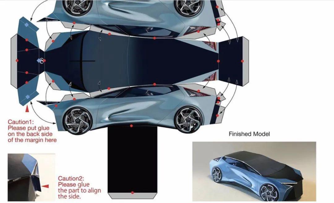 lexus lf-30概念车纸模发布!bmw 2 serious coupe谍照曝光!