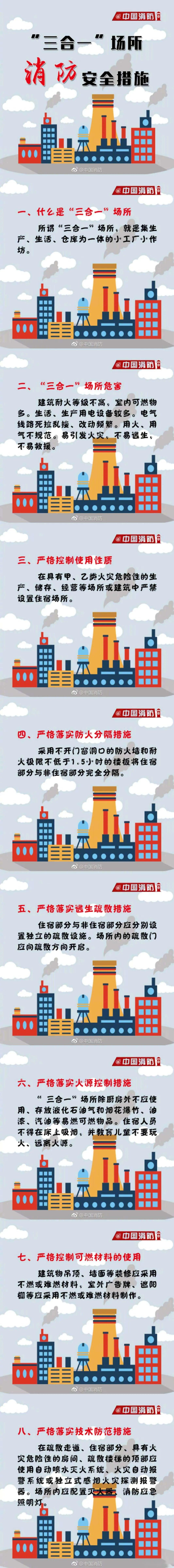 三合一场所消防安全措施