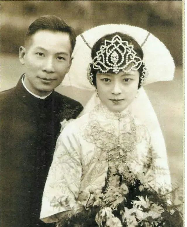 民国时期的婚纱照,比比谁的最好看