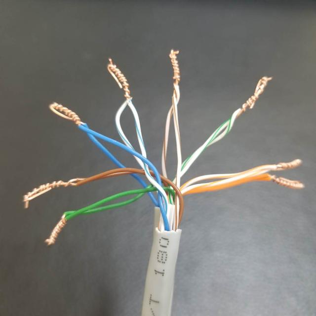 网线断了怎么处理,续接方法(一)——缠绕连接法