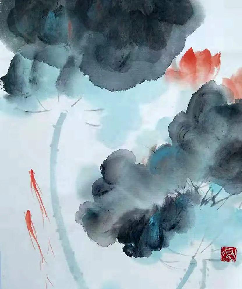 青年画家夏月:脚到处青山绿水,兴来时繁花田园