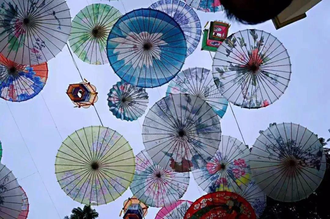 南北湖油纸伞汉服文化节美爆了,还有桨板表演