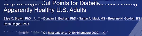 《美国预防医学杂志》：说出来你可能不信，和医生“握个手”就能知道你有没有糖尿病！