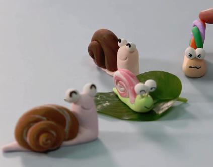 奕家计划『第四十六期』| 创意泥塑手工:牵着蜗牛去散步