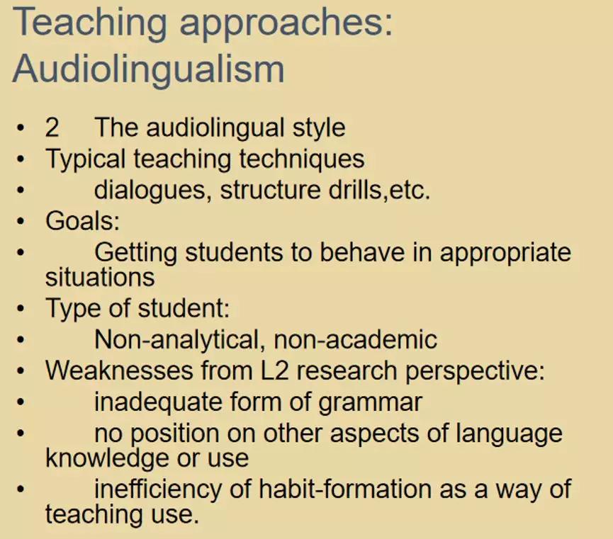 教育学核心课程—TESOL的主要理论：Pedagogies