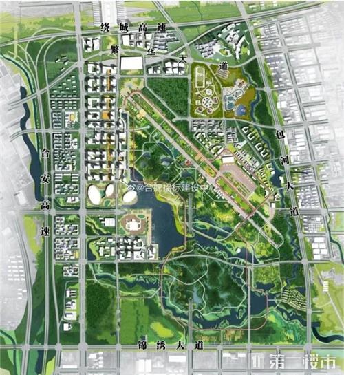 公园最新规划设计 近期,微博@合肥招标建设中心出最新消息