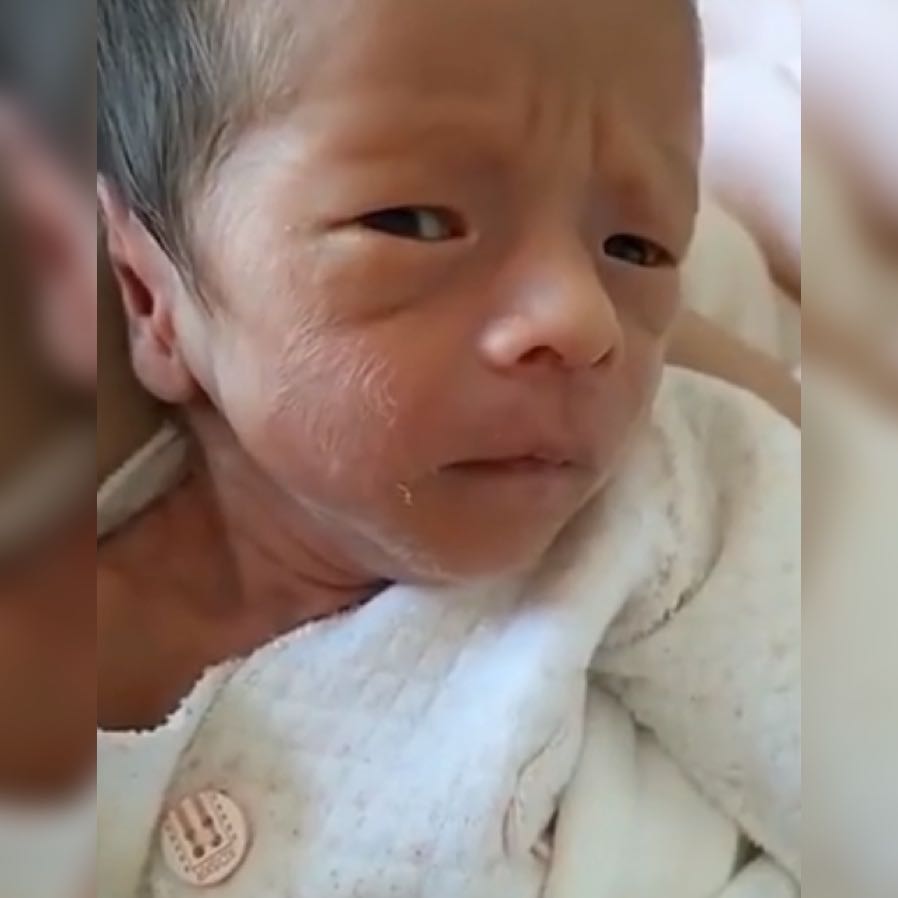 网友■网友：堪比换头刚生下来的丑娃不要扔！没准儿过几天他就长开了