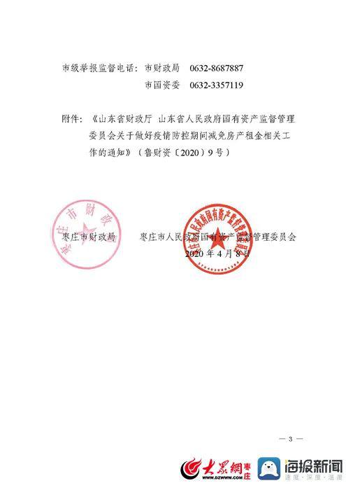 速看！事关枣庄企业、个体工商户的房租减免！