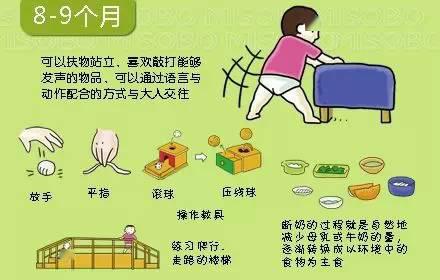 宝宝@父母、育儿嫂、月嫂一定要收藏0~36个月婴儿大动作发展时刻表