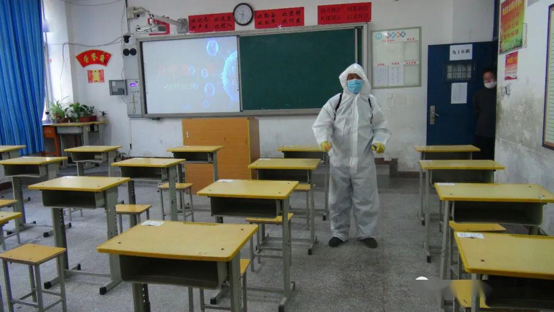 馆陶陶山中学初三备战开学啦