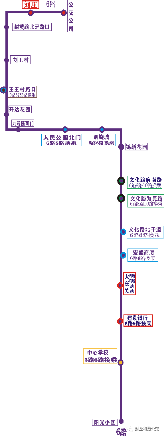 封丘公交发布夏令时运营时间及最新线路.
