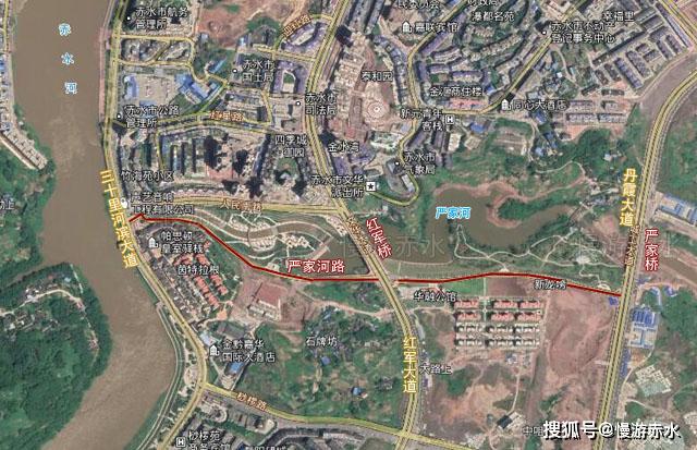 贵州赤水官方新命名了一批城区街道名字,在地图上给你