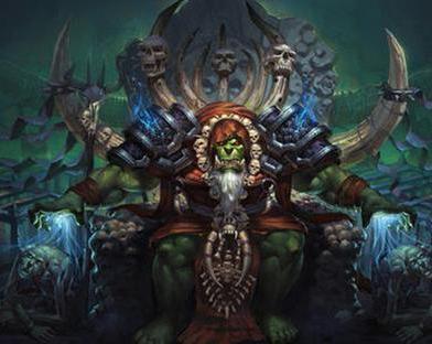 魔兽世界邪恶术士降临艾泽拉斯古尔丹完美幻化调料包请收下
