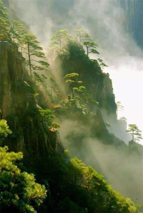 最美的山水画,天然的!