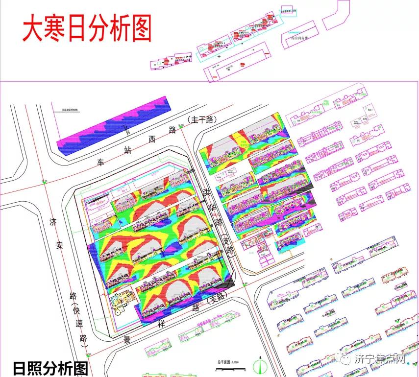 日照分析图