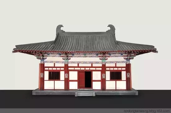 唐代建筑彩绘遗迹