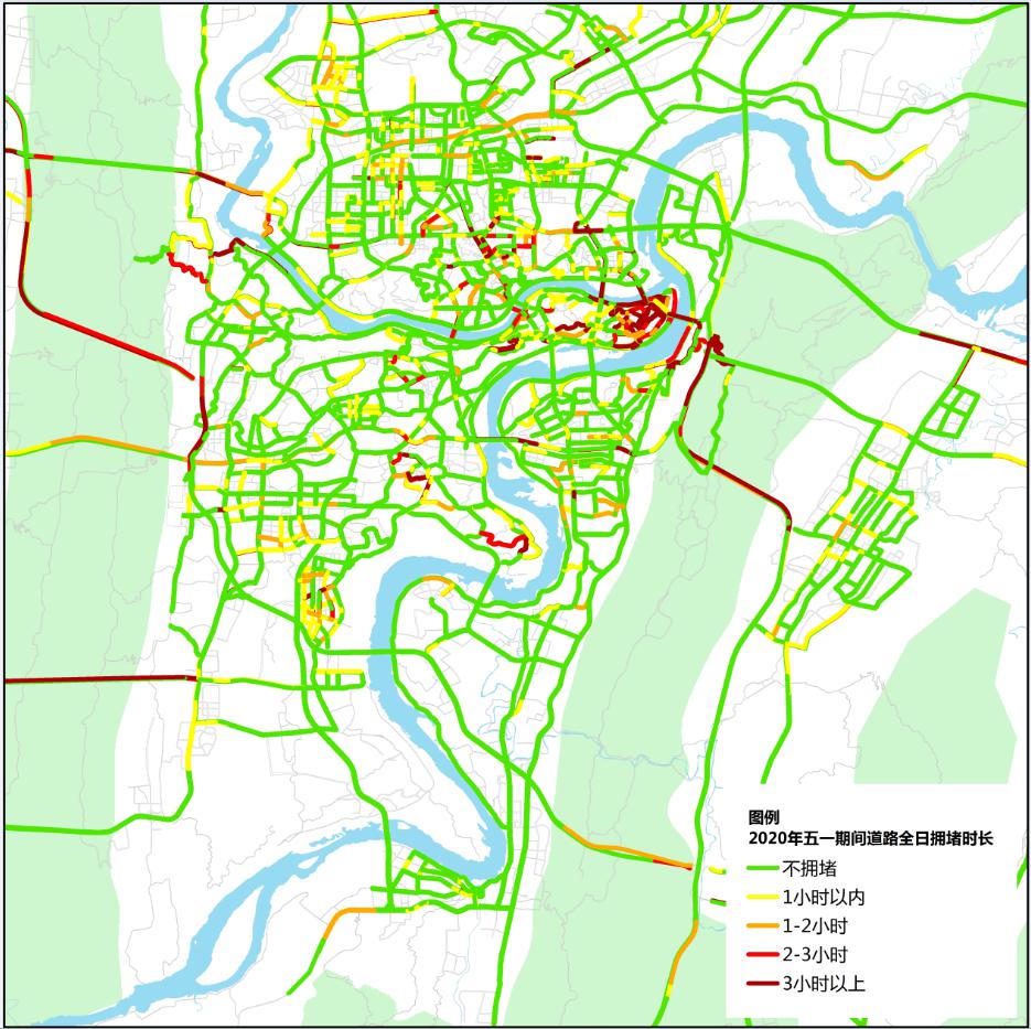"五一"小长假期间重庆市道路交通运行预测来啦