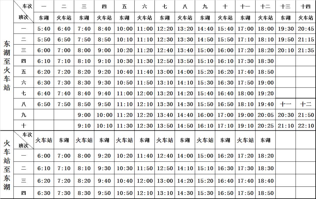 注意5月1日起温岭城市公交实行夏令时运营时刻表