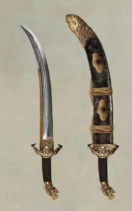 大元朝时期的蒙古刀