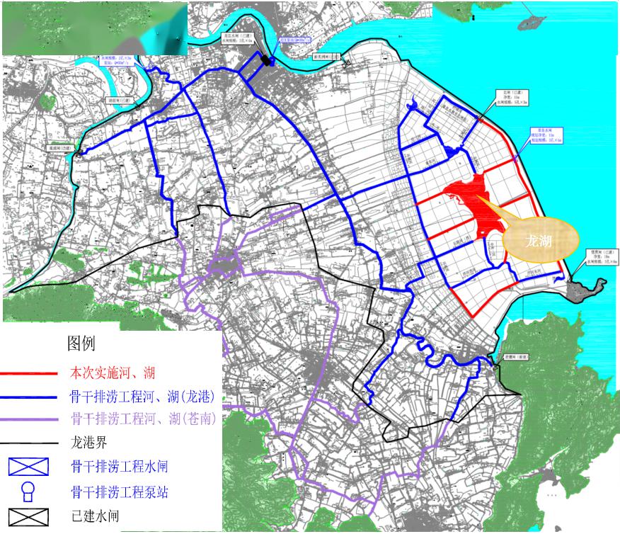龙港新城排涝调蓄工程可行性研究报告评审会召开