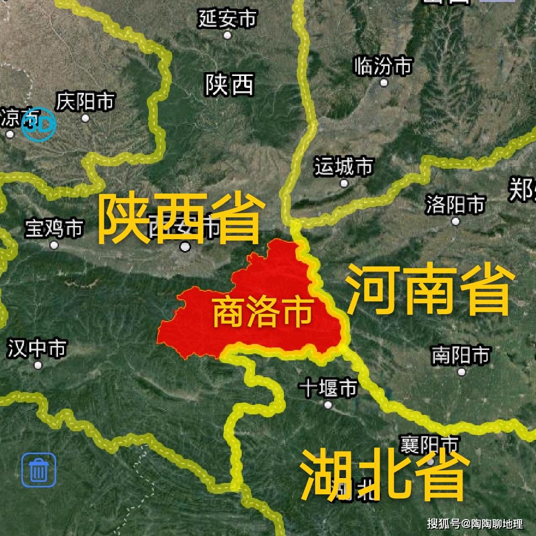 原创陕西商洛市1区6县,建成区面积排名,最大是丹凤县,最小是镇安县