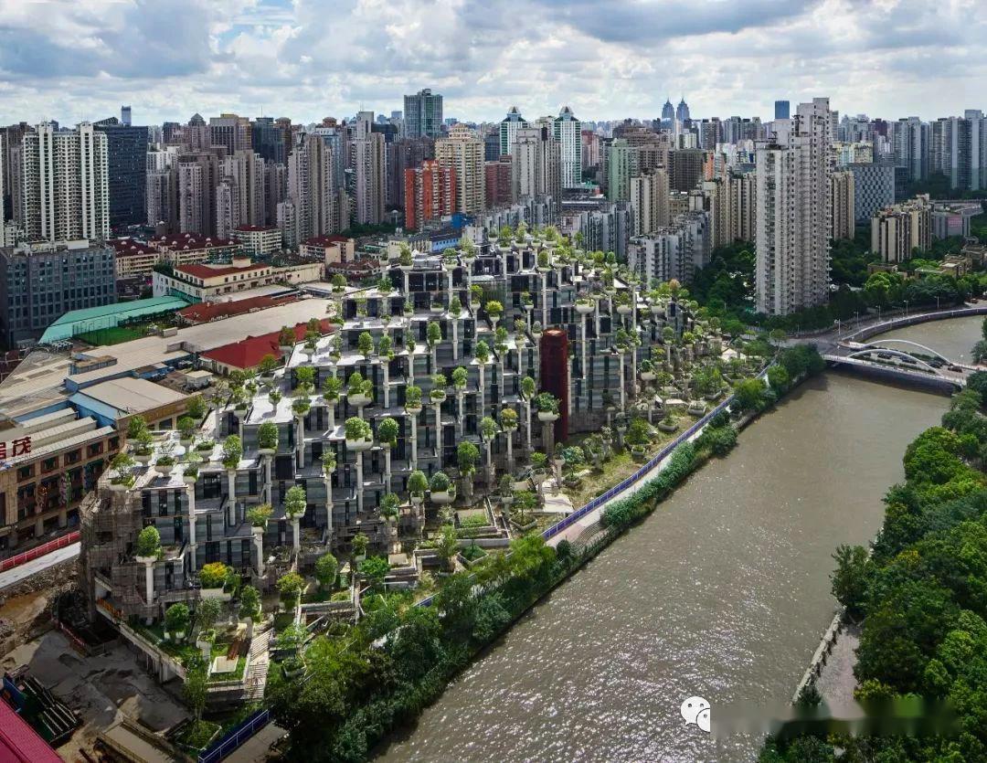 heatherwick代表作品 -01- 1000 trees 空中花园项目叫"天安阳光广场"