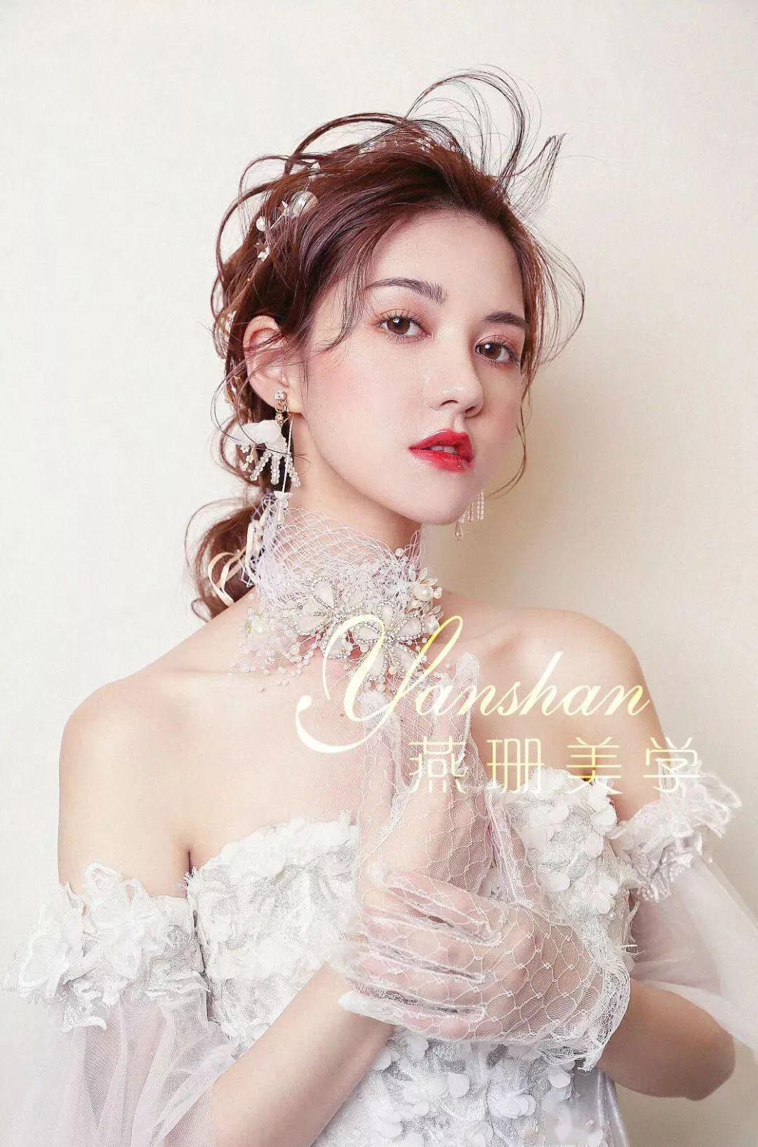 实用森系新娘跟妆造型,自是花中第一流!