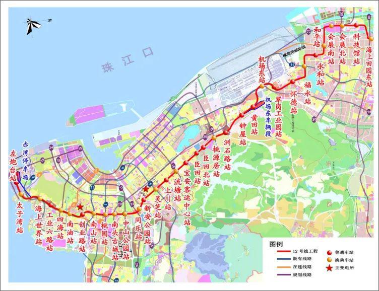 首次曝光深圳地铁22号线详细站点公布有你家附近吗