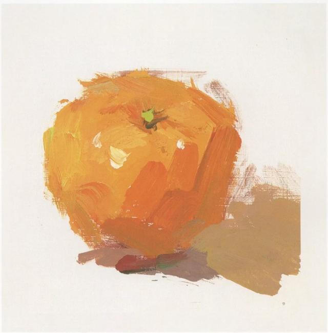 色彩单体之球体水果的归纳与刻画内含苹果桔子梨子