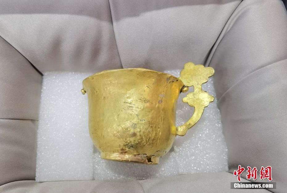 「考古」“江口沉银”第三期考古发掘 中国首枚世子金印出土，