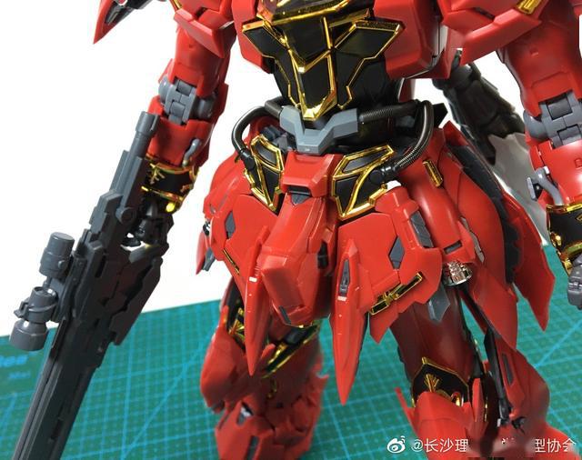 宅客模玩原创测评职人艺mg新安洲拼装改件测评素组部分