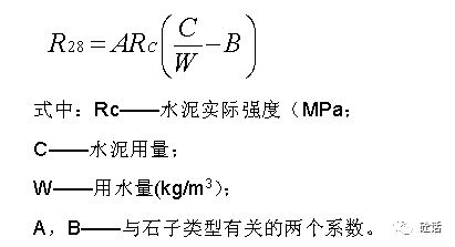 谈谈水胶比的演变及其确定方法