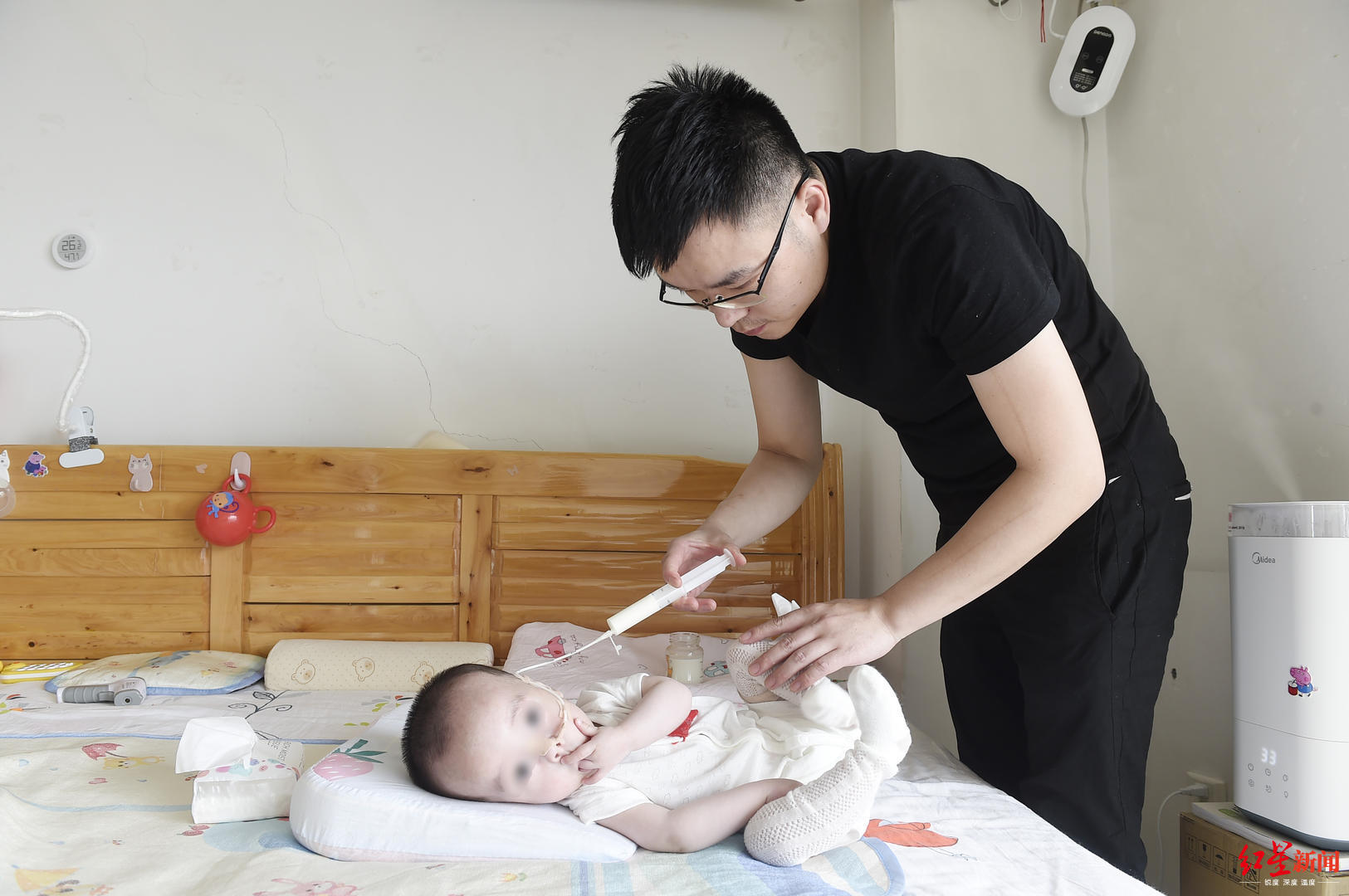 妈妈@这位妈妈自学医护知识变身“超人妈妈”儿子不到1岁六进六出ICU