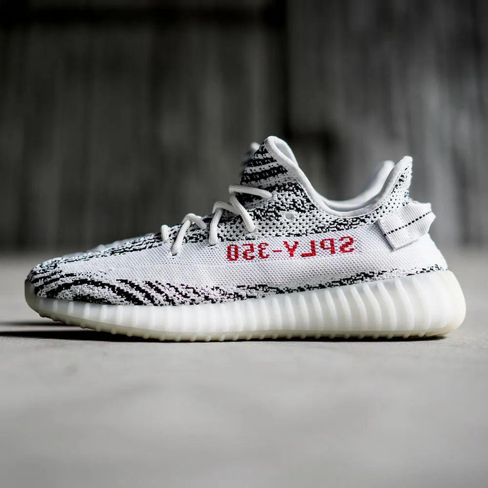 yeezy 350 "白斑马"补货货量公布!